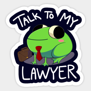 Barnaby Hopps: Attorney at Law Sticker